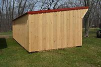Wooden Cattle Shelters