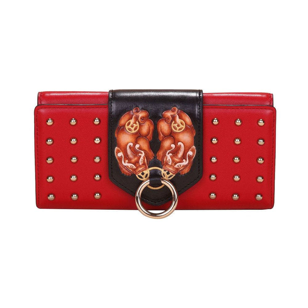 The Crimson Imperial Continental Wallet