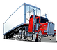 Truck Torque branded truck illustration – visual branding element