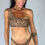 Thumbnail: Single Fin Bikini Top | Leopard