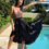 Thumbnail: Solara Wrap Skirt | Black