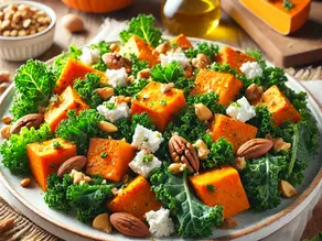 Salade de légumes rôtis