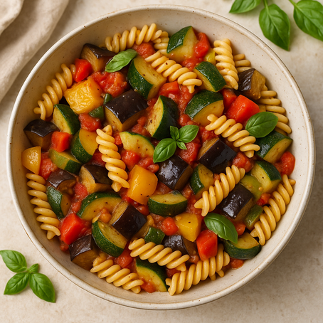 Salade de pâtes à la ratatouille