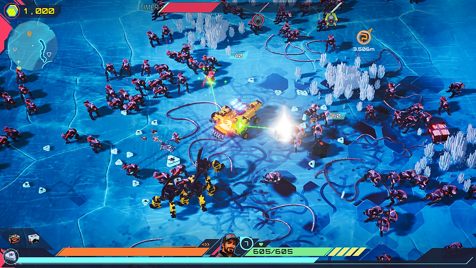 The game looks slick, with great UI, vibrant vibe and fantastic FXs for weapons.