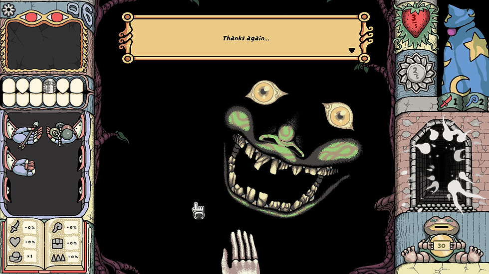 This strange world harbors many uncanny inhabitants. Some might be friendly. Some surely will not.