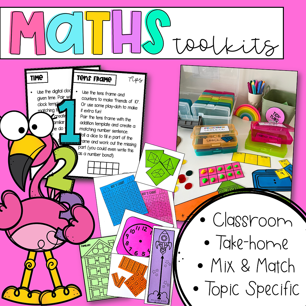 Maths Toolkits | Printable | Classroom &amp; Distance Learning Friendly | | Mrs Chalmers' Cherub