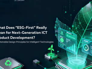 What Does “ESG-First” Really Mean for Next-Generation ICT Product Development?