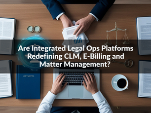 Are Integrated Legal Ops Platforms Redefining CLM, E-Billing and Matter Management? 
