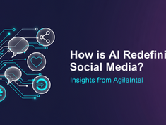 How is AI Redefining Social Media? Insights from AgileIntel