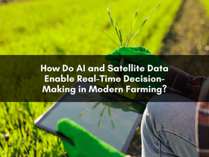 How Do AI and Satellite Data Enable Real-Time Decision-Making in Modern Farming?