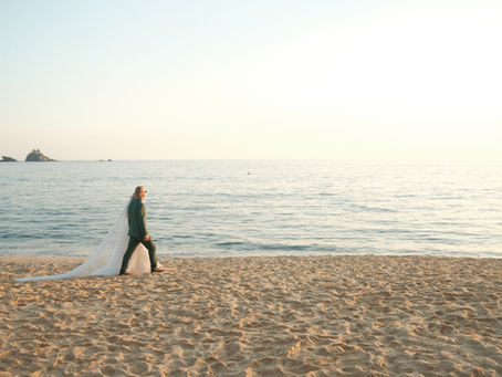 authentic wedding by the beach