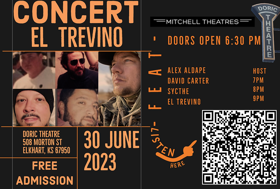 El Trevino at Doric Theatre
