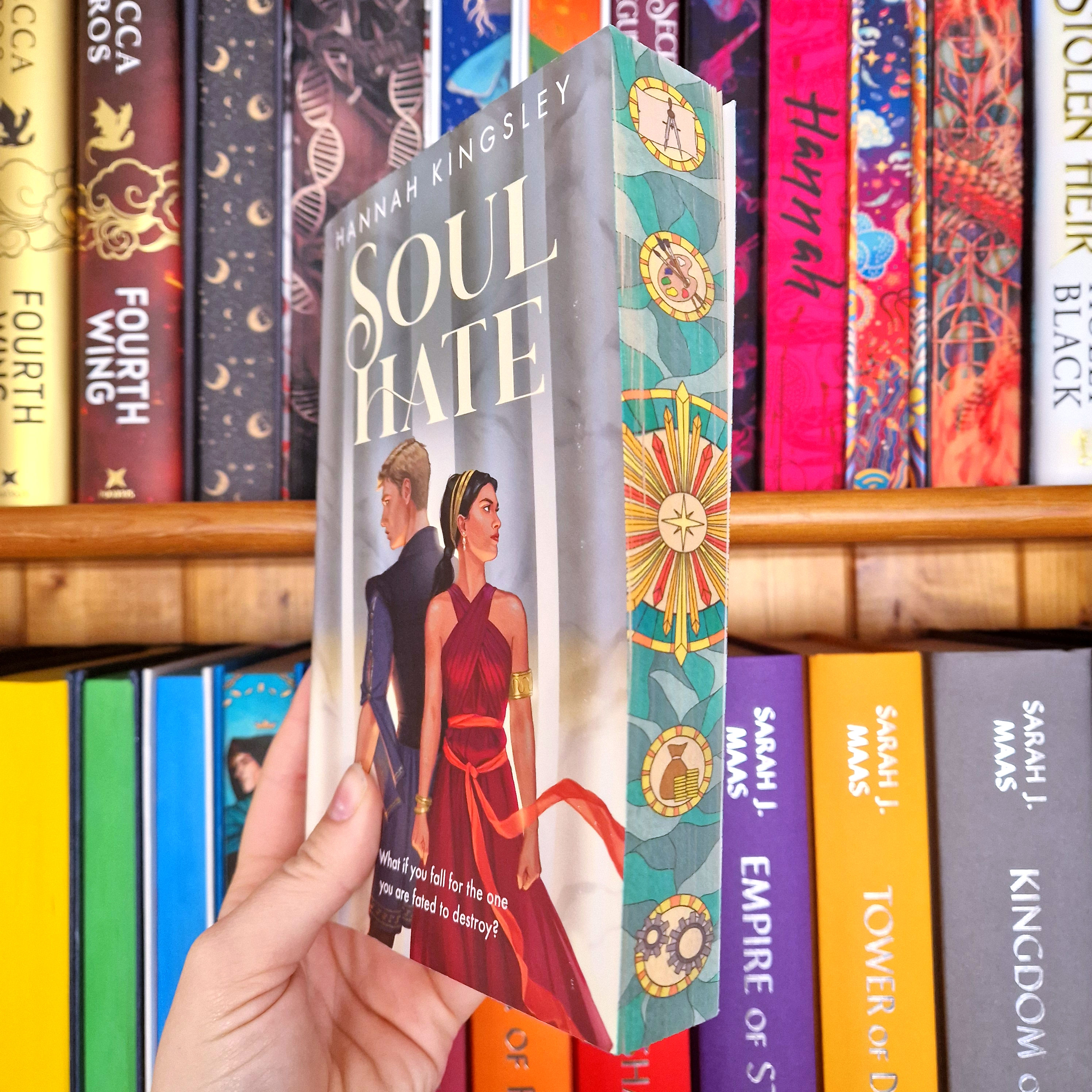 SOUL HATE, SIGNED TO YOU WITH SPRAYED EDGES