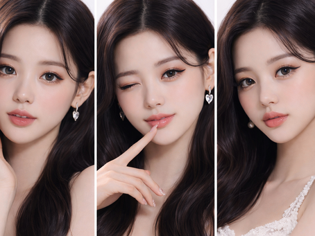 IVEウォニョンになりたい！中顔面を短縮する「2026年最新・面長解消メイク」全工程💄✨