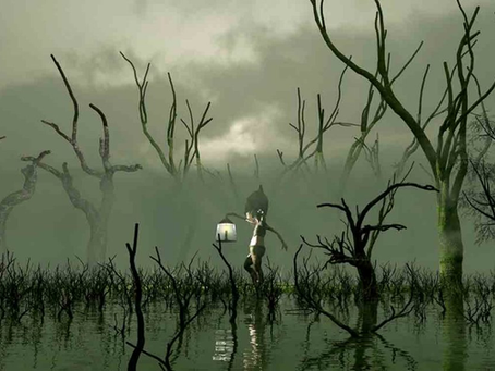 Perilous marsh lights
