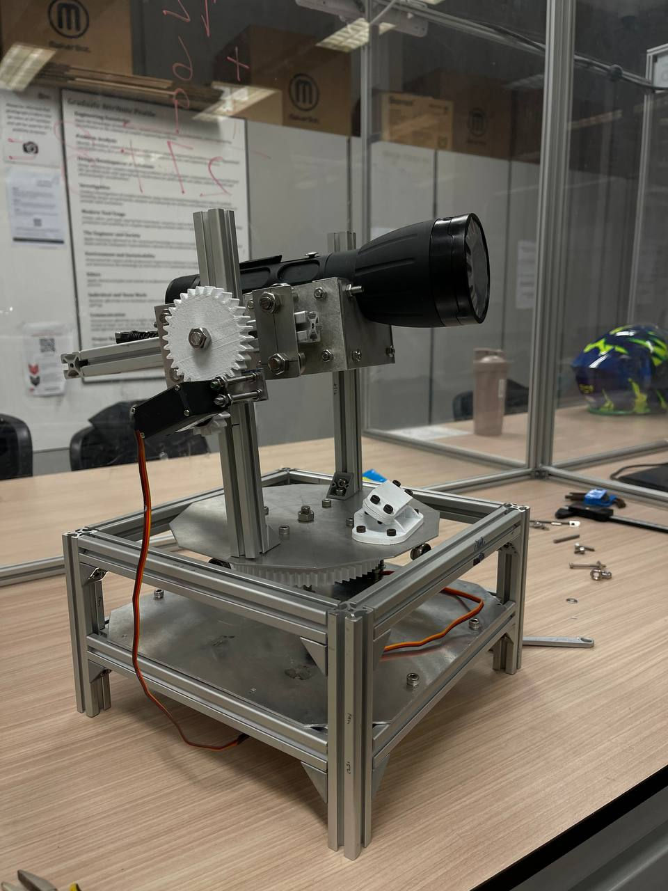 Initial Pan and Tilt System