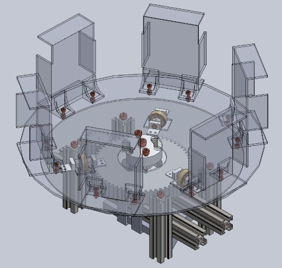 Spinning Turret 3D Model