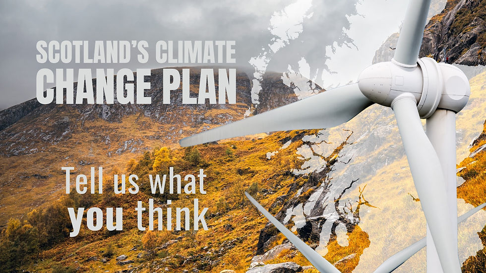 Scottish Government's draft Climate Change Plan submission on behalf of CLOH members