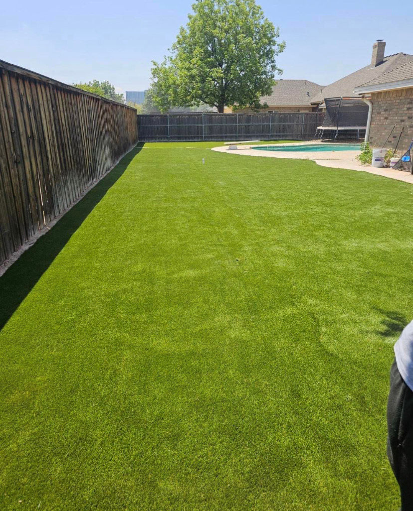 Cool yarn artificial turf 