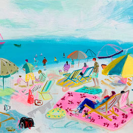 Vibrant Beach Day