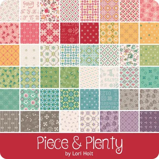 Thumbnail: Piece & Plenty Fat QuarterBundle by Lori Holt