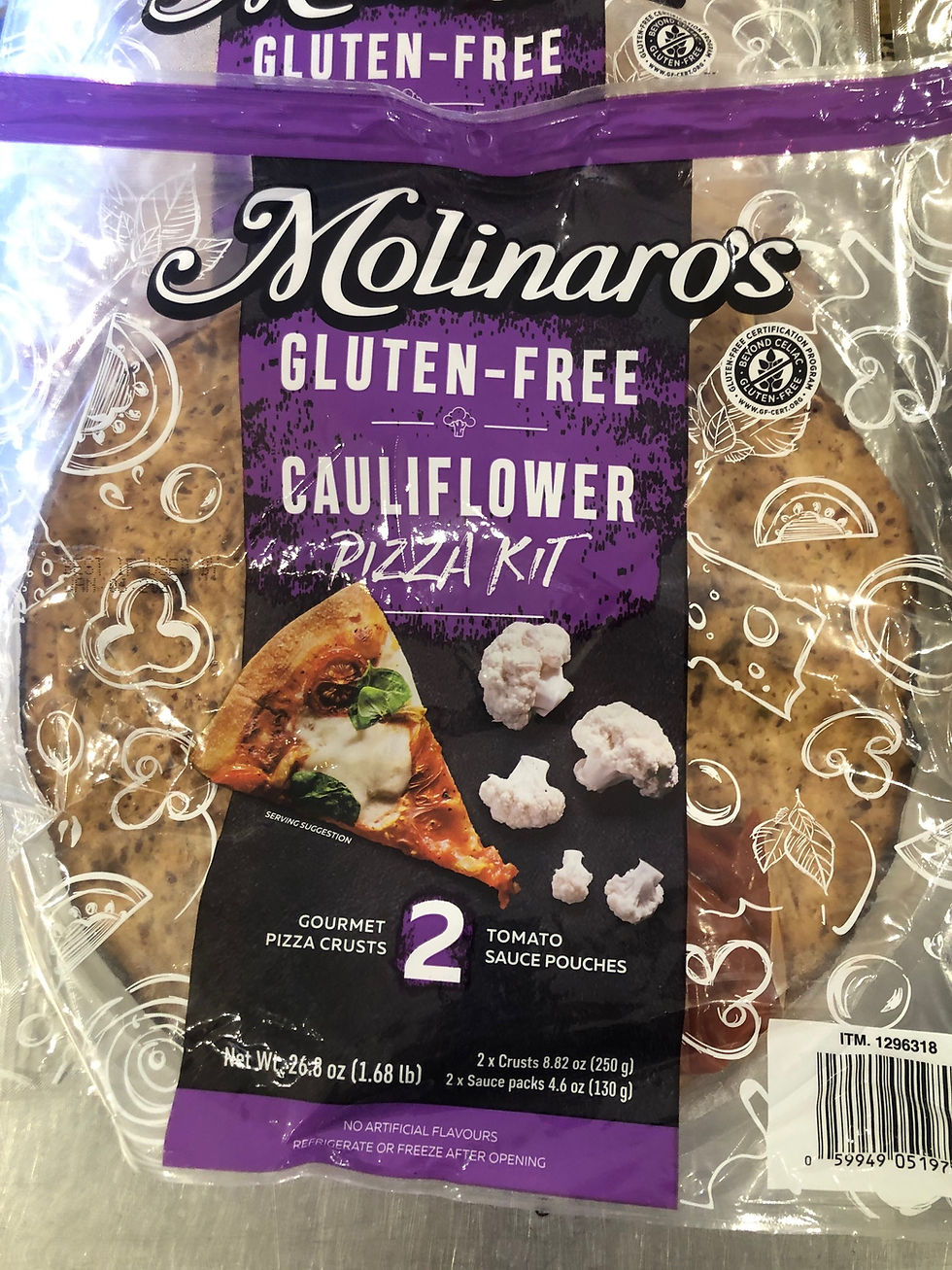 Molinaro's Gluten Free Cauliflower Pizza Kit Newsite