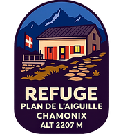 logo refuge du plan de l'aiguille