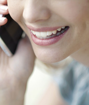 Woman Using Phone