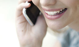 talking on phones