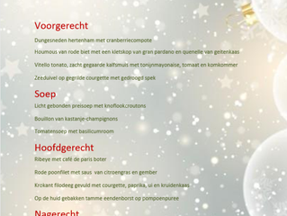 Kerstmenu's!