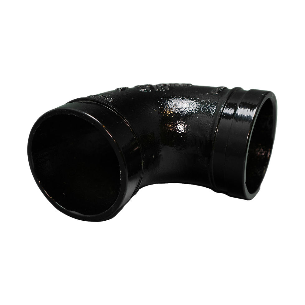 Thumbnail: 90° Grooved Elbow Fitting Ductile Iron