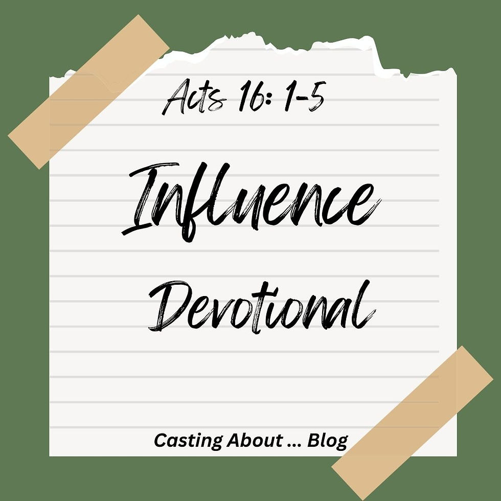 Influence Devotional Image