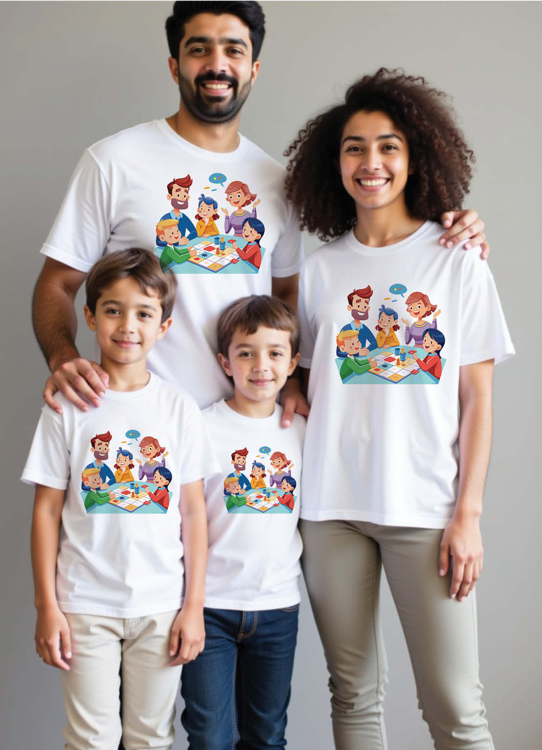 Family Love Printed T-Shirts – Unite Your Family in Style