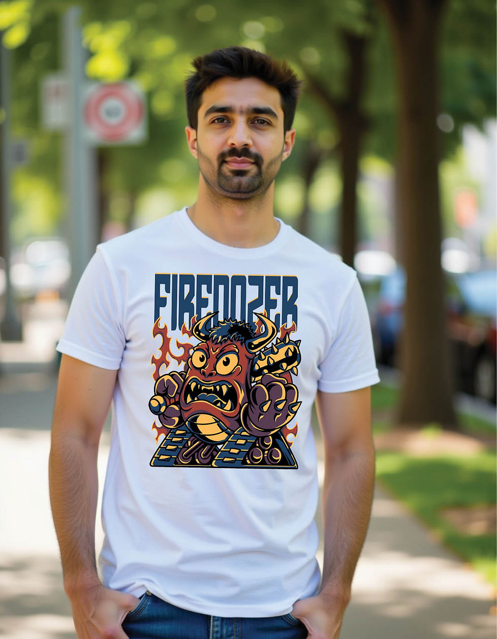 Grind Over Glory Regular Tee with Hustle-Inspired Graphic Ink