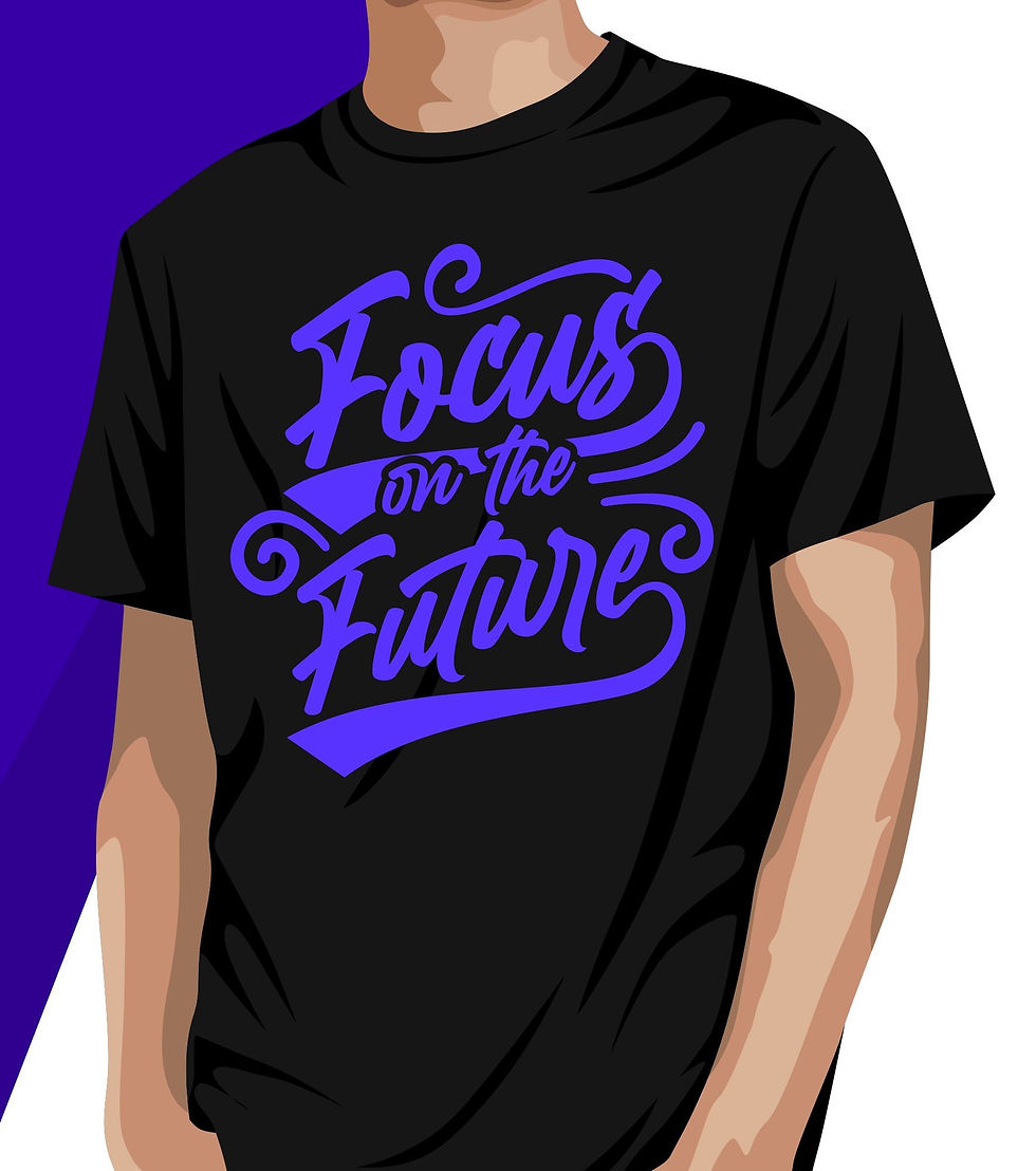 focus on the future oversized typography printed t shirts oversize t shirts