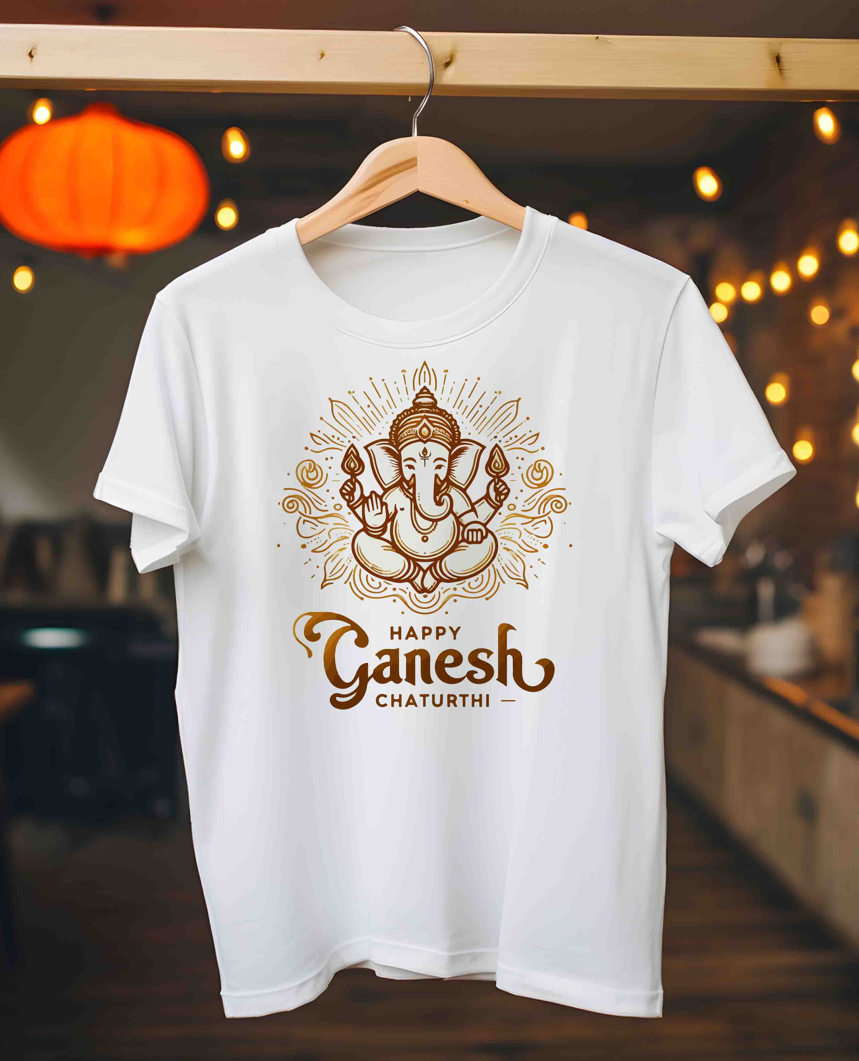 Ghaziabad Ganesh Chaturthi T-Shirts: Gateway of UP Festive Wear