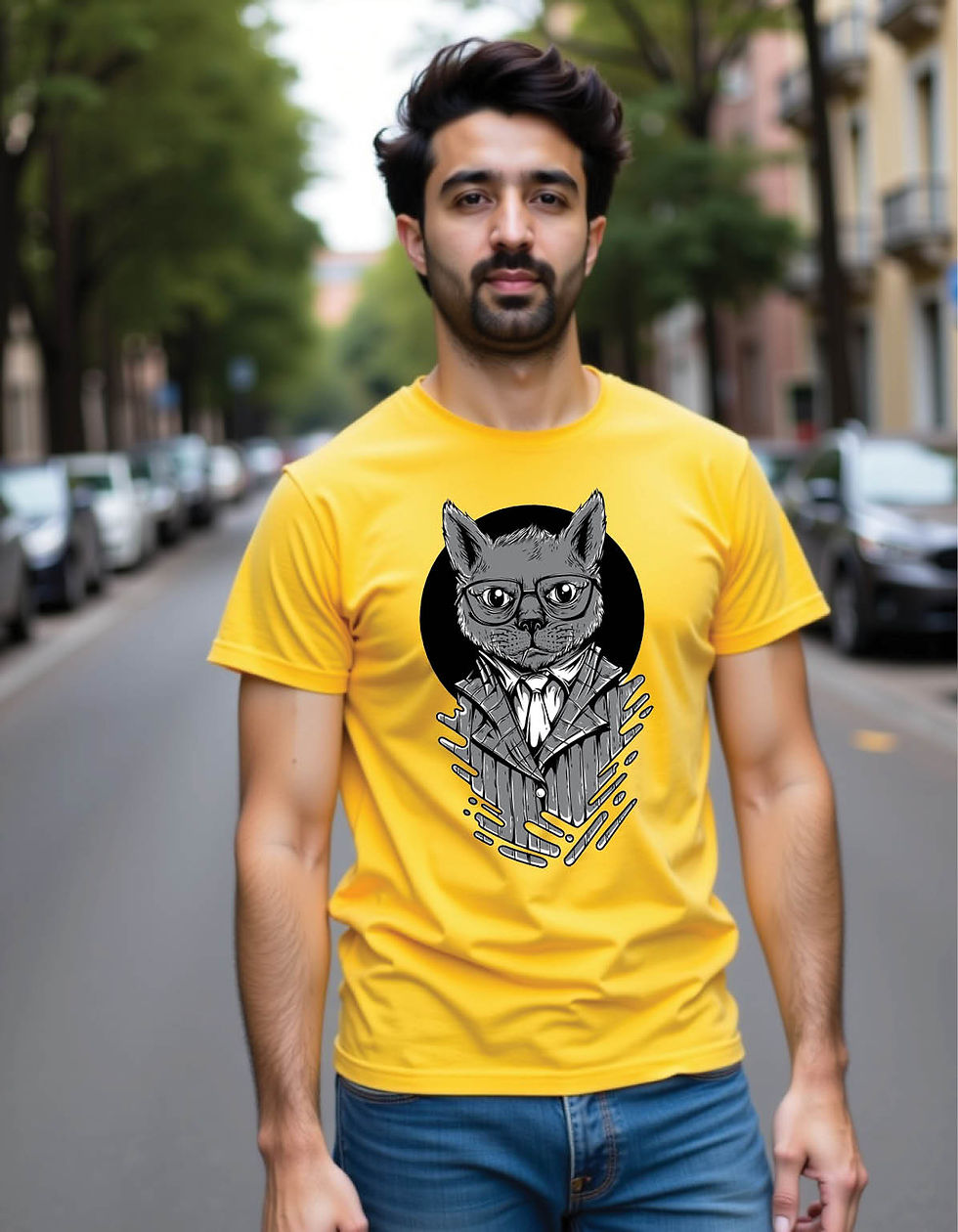 Shadow Flux Standard Fit Tee with Dark Flow Graphic Print