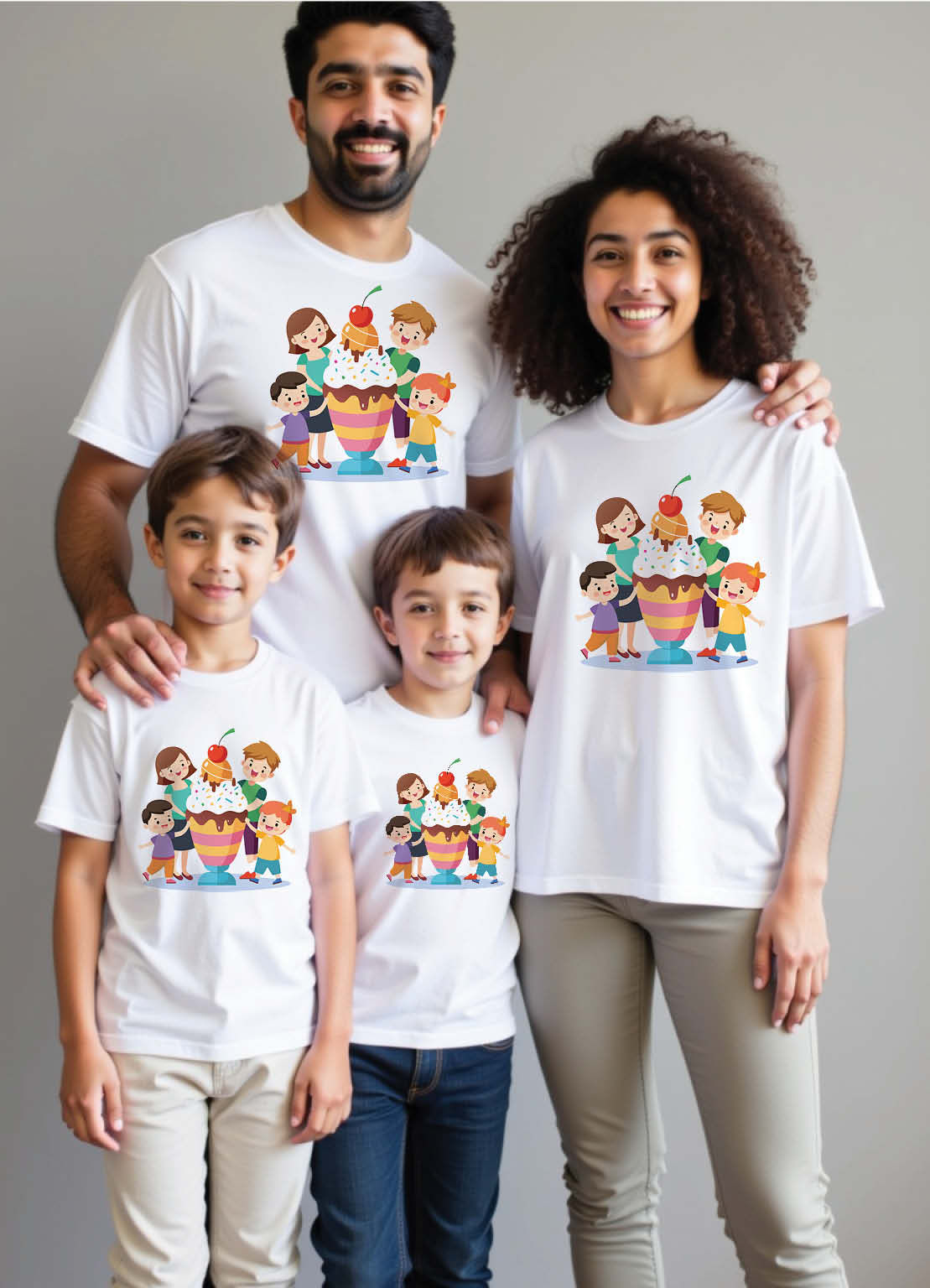 Goa Paradise Family Matching T-Shirts – Beach Vibes for the Whole Family