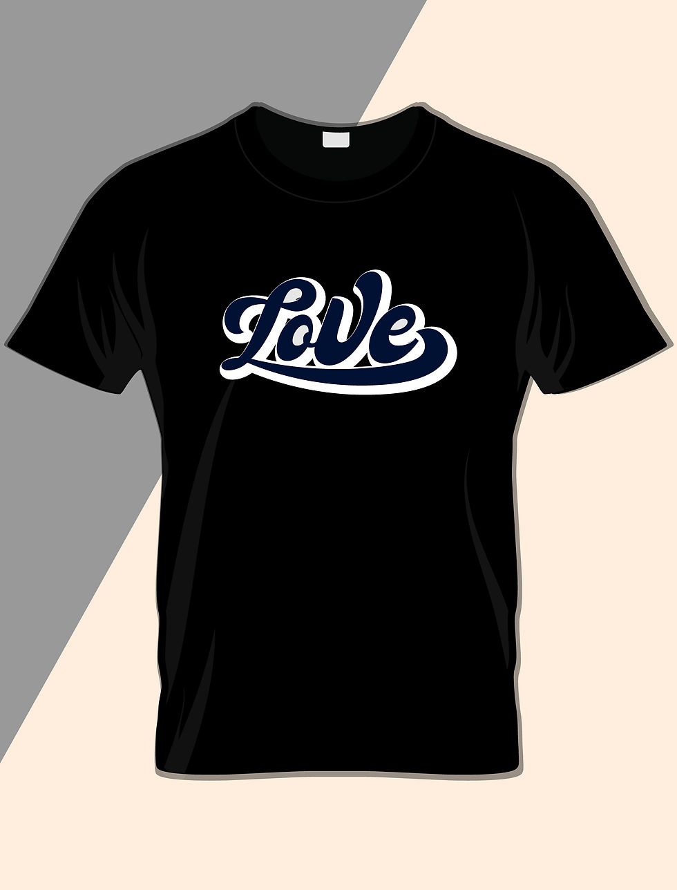 Thumbnail: happy valentines day typography printed t shirts