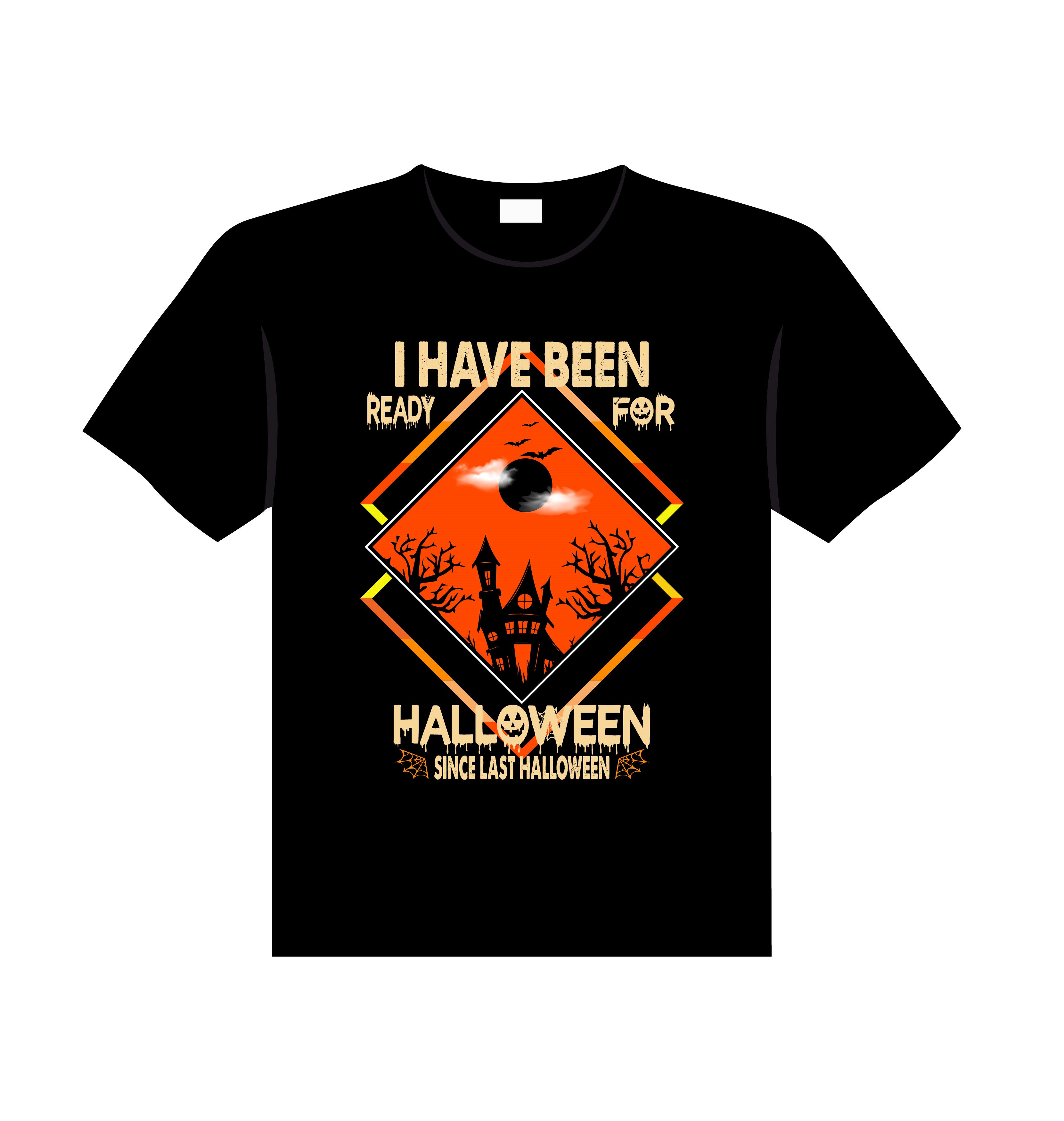 i have been ready for halloween since last halloween graphic t shirt