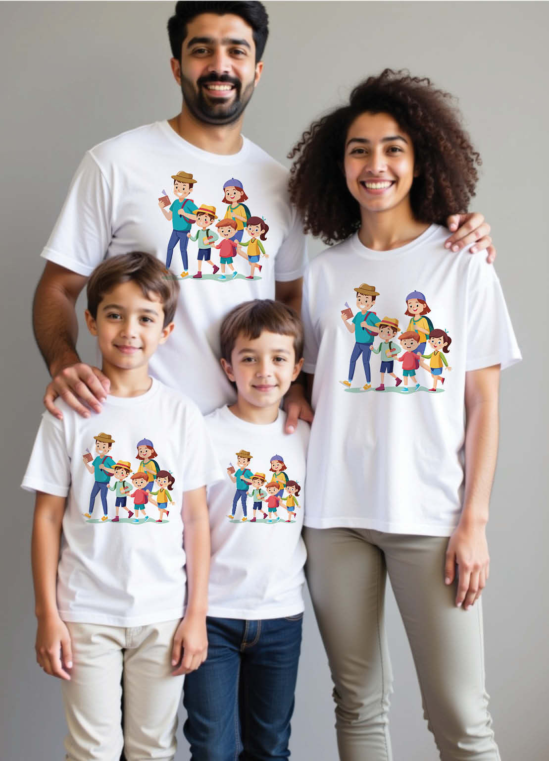 Matching Family Love T-Shirts – Fun & Comfortable for All