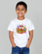 Shantiniketan’s Cultural Colors on Beautiful Kids’ Printed T-Shirts
