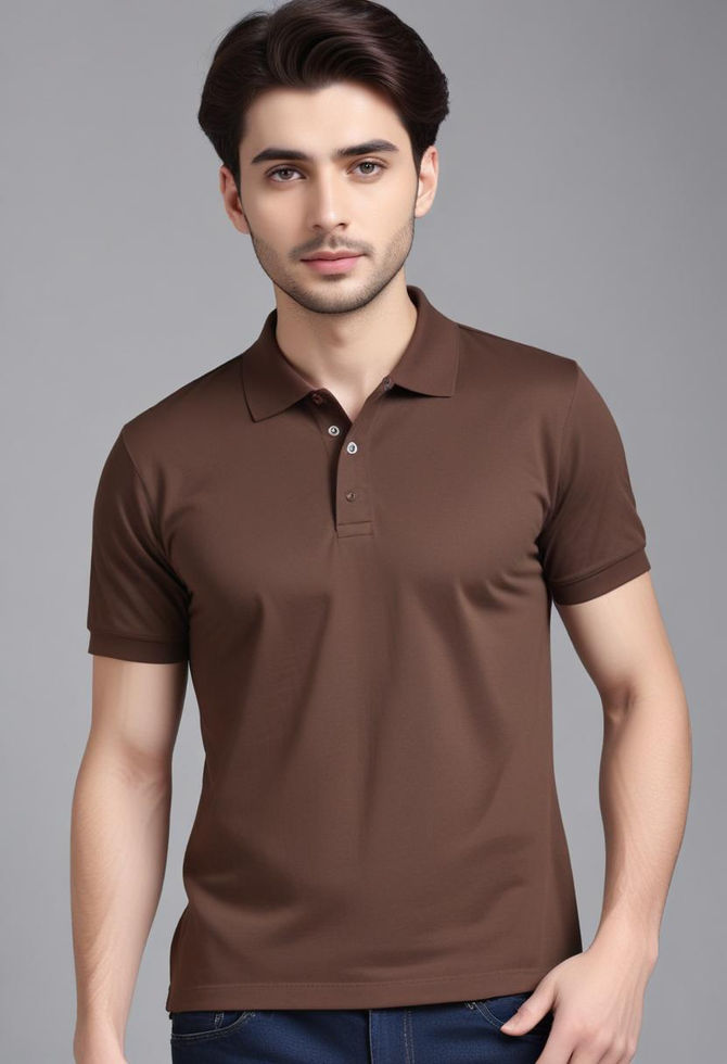 Customized Polo T-Shirt with logo print / intage Logo Customized Polo T-Shirt