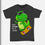 Thumbnail: Cool dinosaur beach, playing skateboard buy kids Graphic t shirts online
