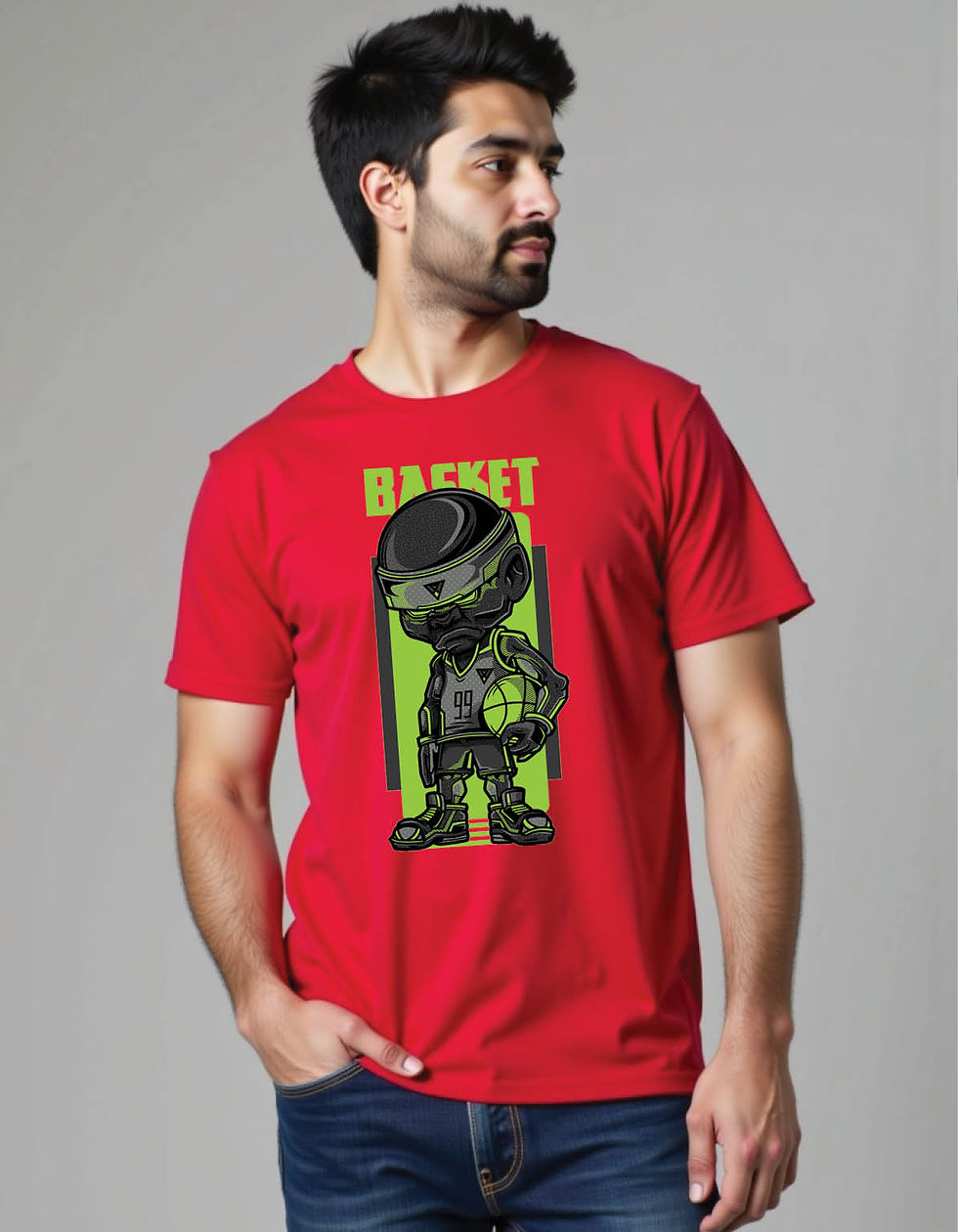 Thumbnail: Shadow Rift Regular Fit T-Shirt with Dark Crack Street Print