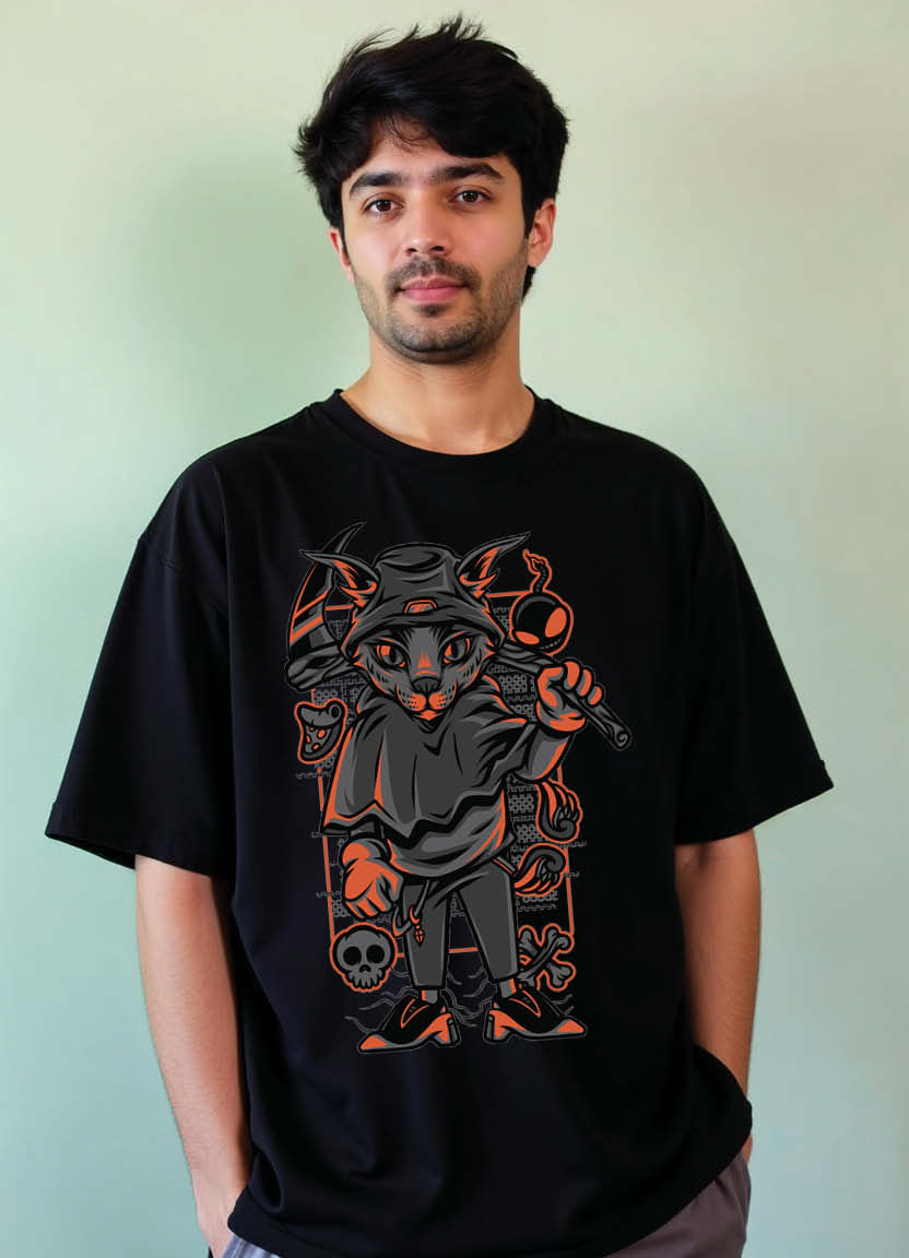 Shop Men?s Anime Oversized T-Shirts Online in India