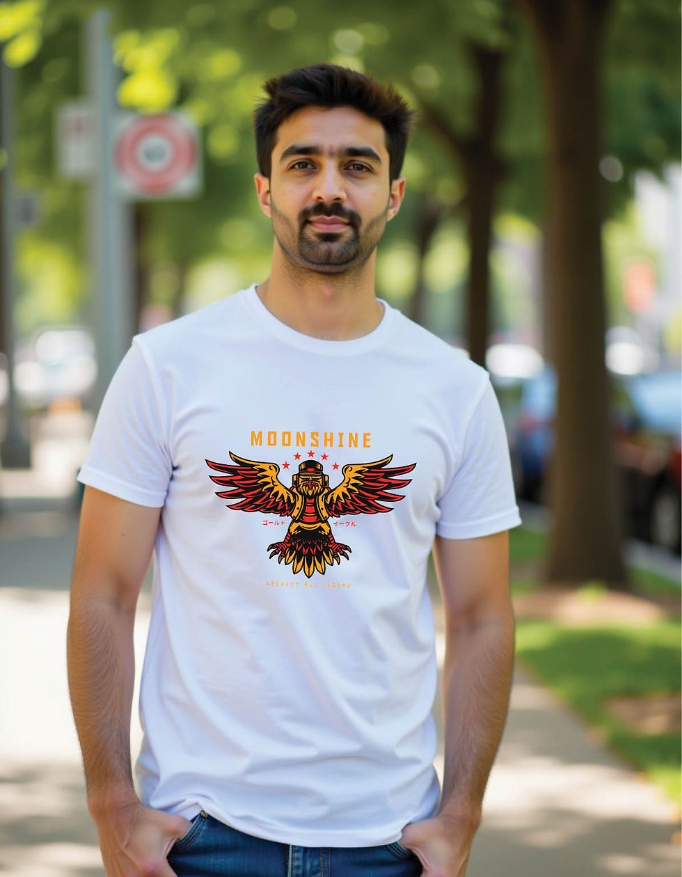 Thumbnail: Rogue Wave Regular Streetwear Shirt with Rebel Tide Print Ink