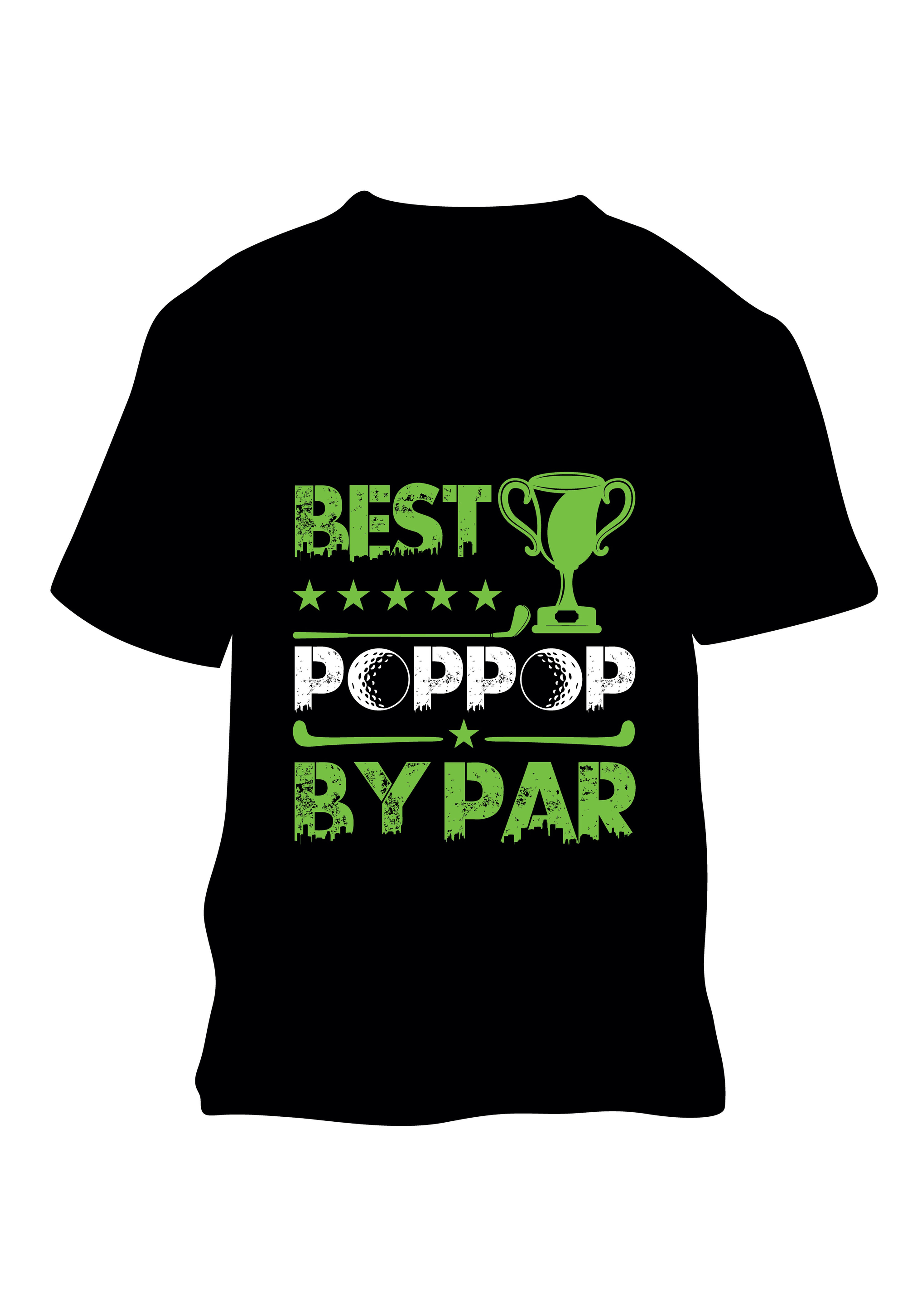best poppop by par typography t shirt