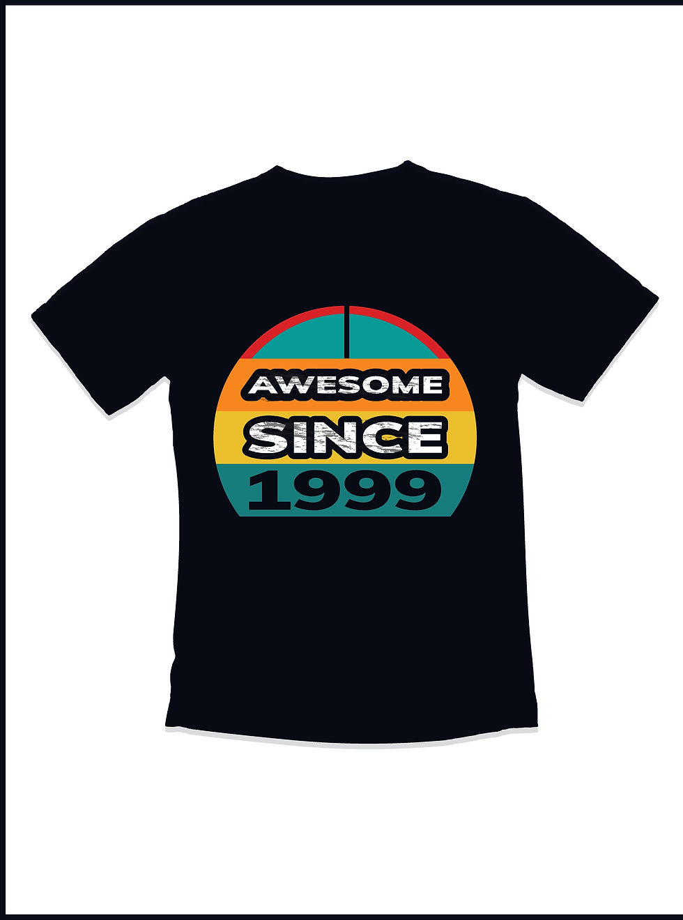 Thumbnail: birthday vintage t shirt with awesome modern quotes typography t shirt