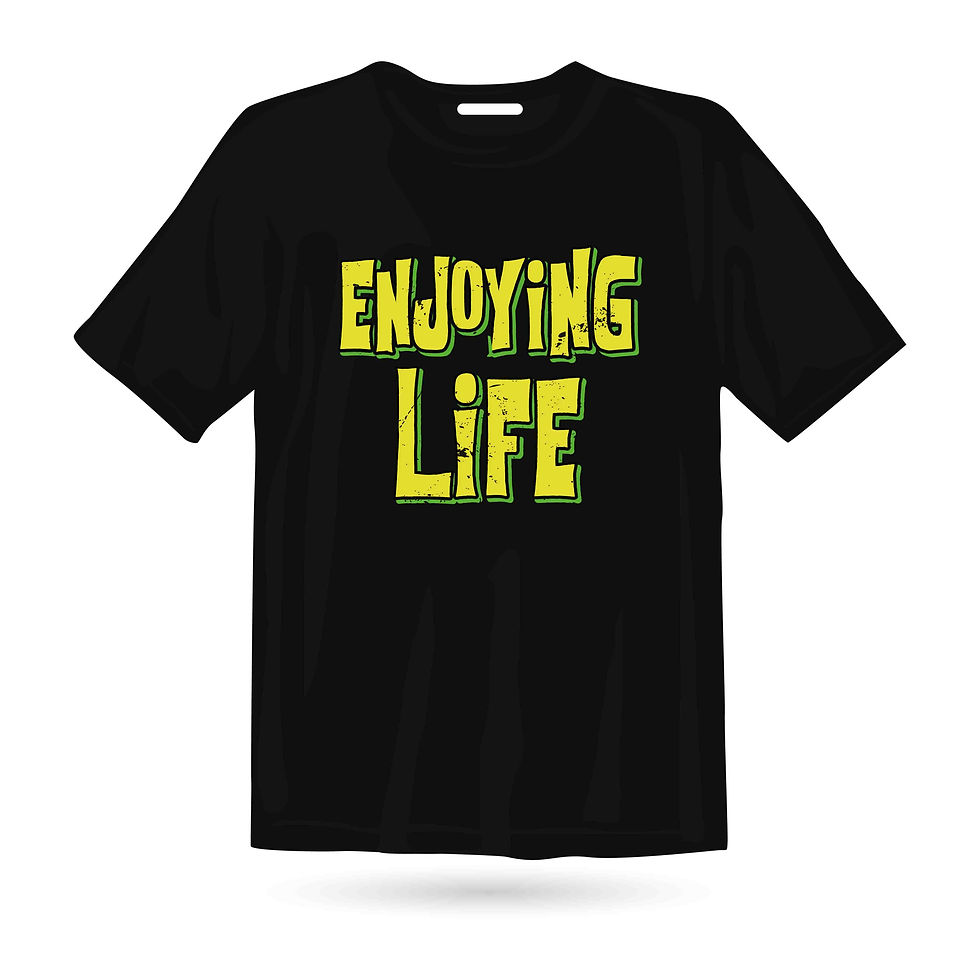 Thumbnail: Enjoy listening to music illustration retro t shirts, Music Graphic T-shirts.